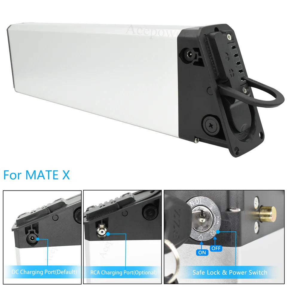 MATE X MATE City Fusion 電動自転車用バッテリー 36V 13Ah 17.5Ah 48V
