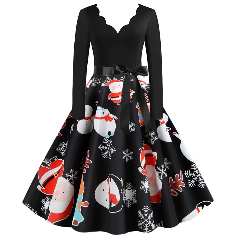 Cosplay Christmas Dress Costume Props Party Dress For Girl Nightmare Before Christmas Women Winter Dress Robe Navidad Ropa 2022