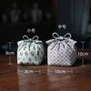 Chinese Style Fabric Travel Storage Bag, Teacup Cloth Bag, Portable Storage Organizer, Small Cup Bags 5