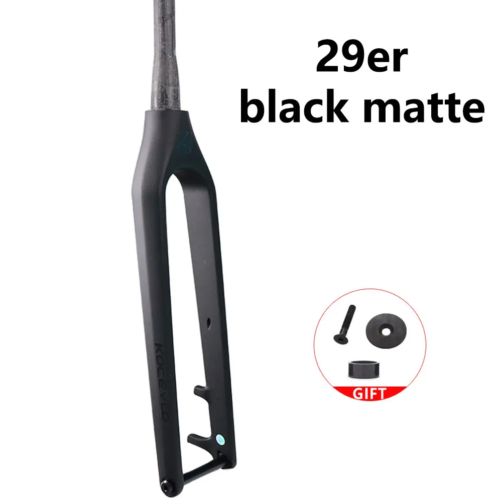 Fourche Carbone VTT 29er Suspension 120mm - Axe Boost 110x15mm - Rigide Conique - Neuf