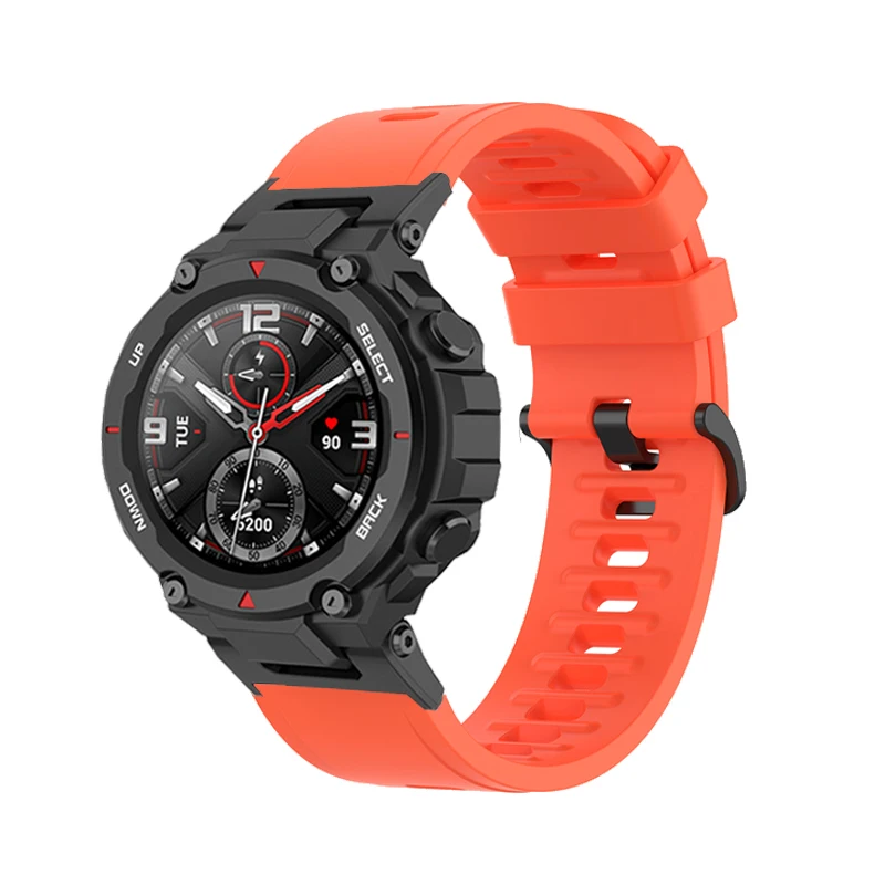 Durable Soft Silicone Sports Watchband Bracelet