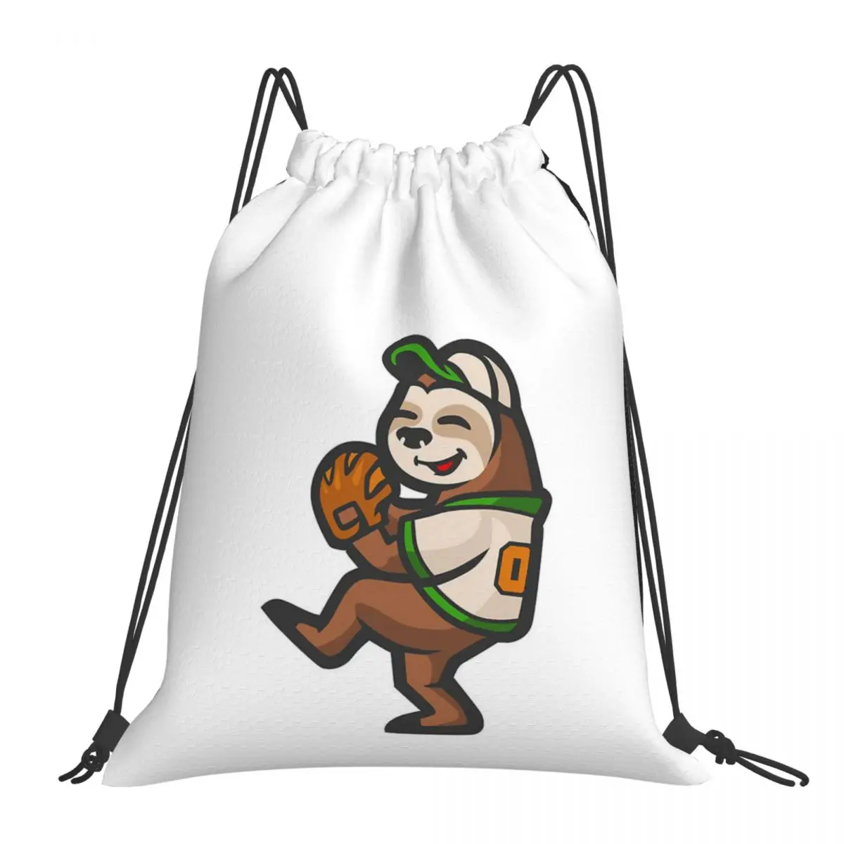 

Спортивные рюкзаки Sloth, многофункциональные портативные сумки на шнурке, спортивная сумка с карманами для книг, для путешествий, школы