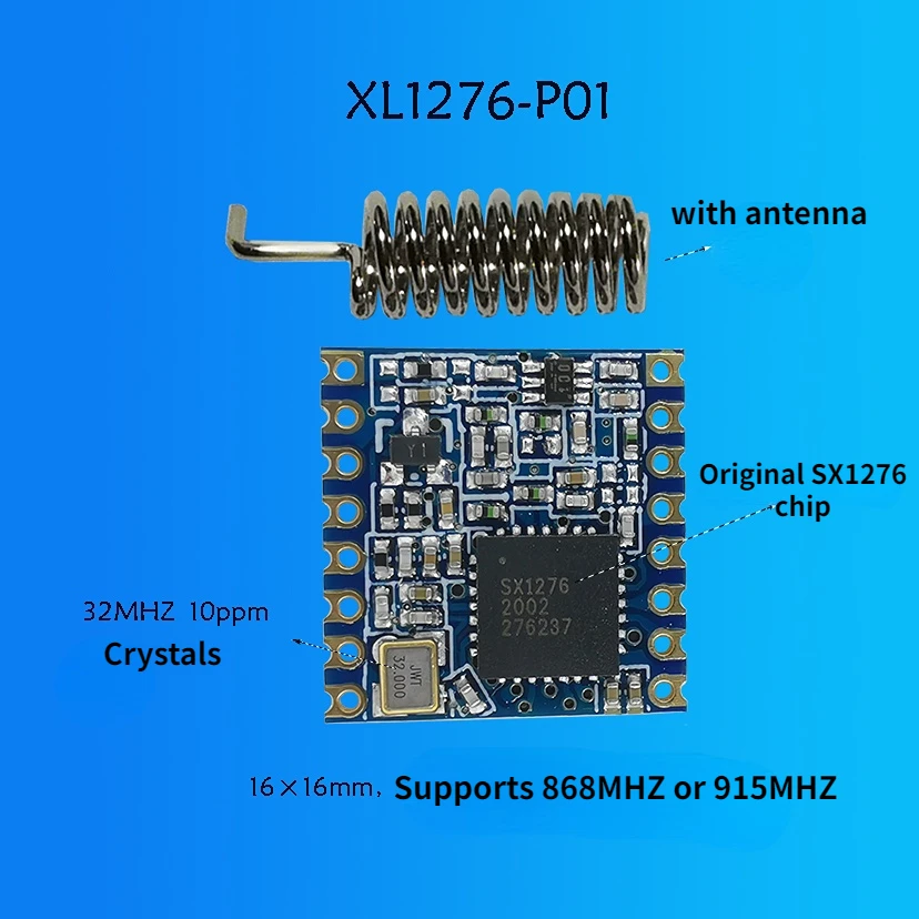 

Беспроводной модуль широкого спектра SX1276/модуль широкого спектра LORA SX1278/868M/915M/SPI беспроводной модуль