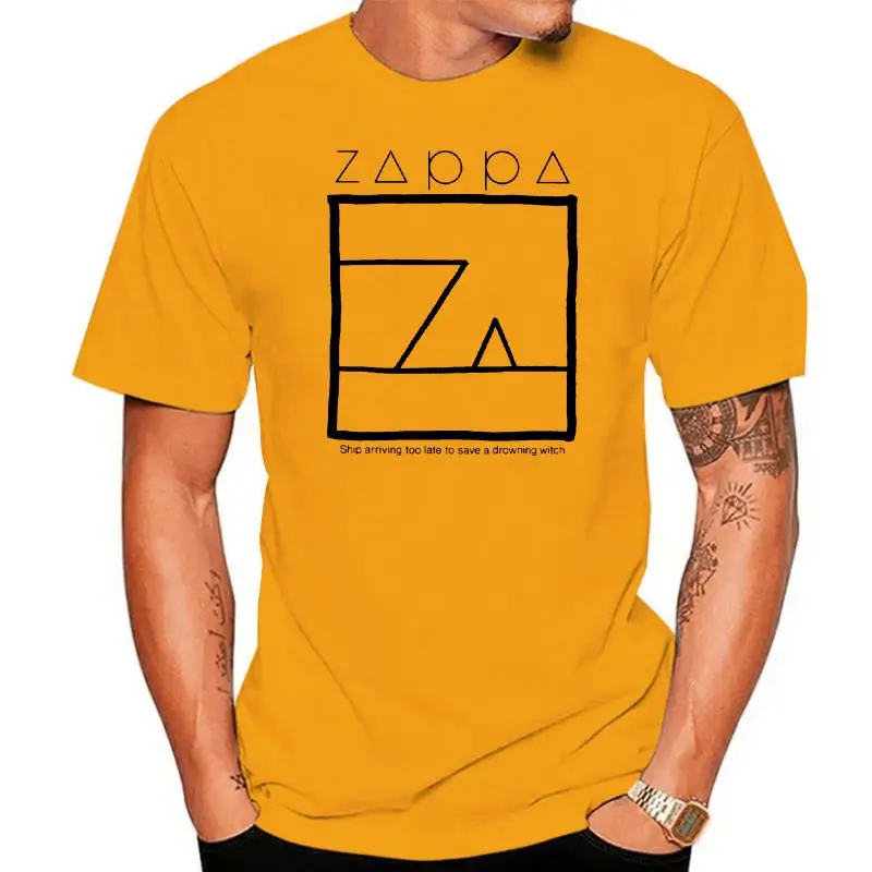 Camiseta Unisex De Frank Zappa, Camisa Que Llega Tarde Para Salvar Una Bruja Ahogada, 634