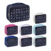Fashion transparent nail polish storage box - 40 bottles travel set, durable polyester cotton material, suitable for nail lovers 1