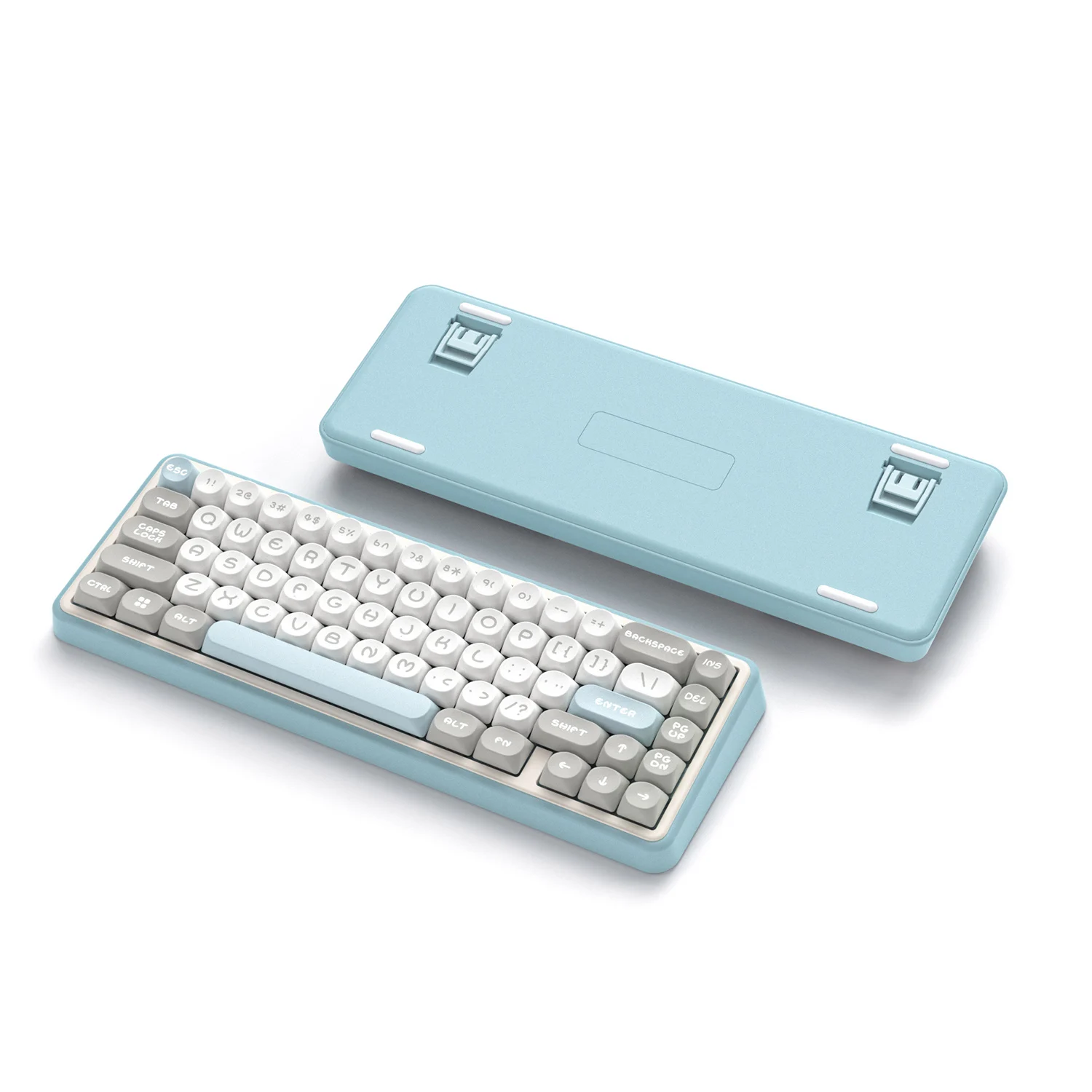 

Клавиатура Женская Механическая с трехрежимным управлением, Bluetooth, 65%