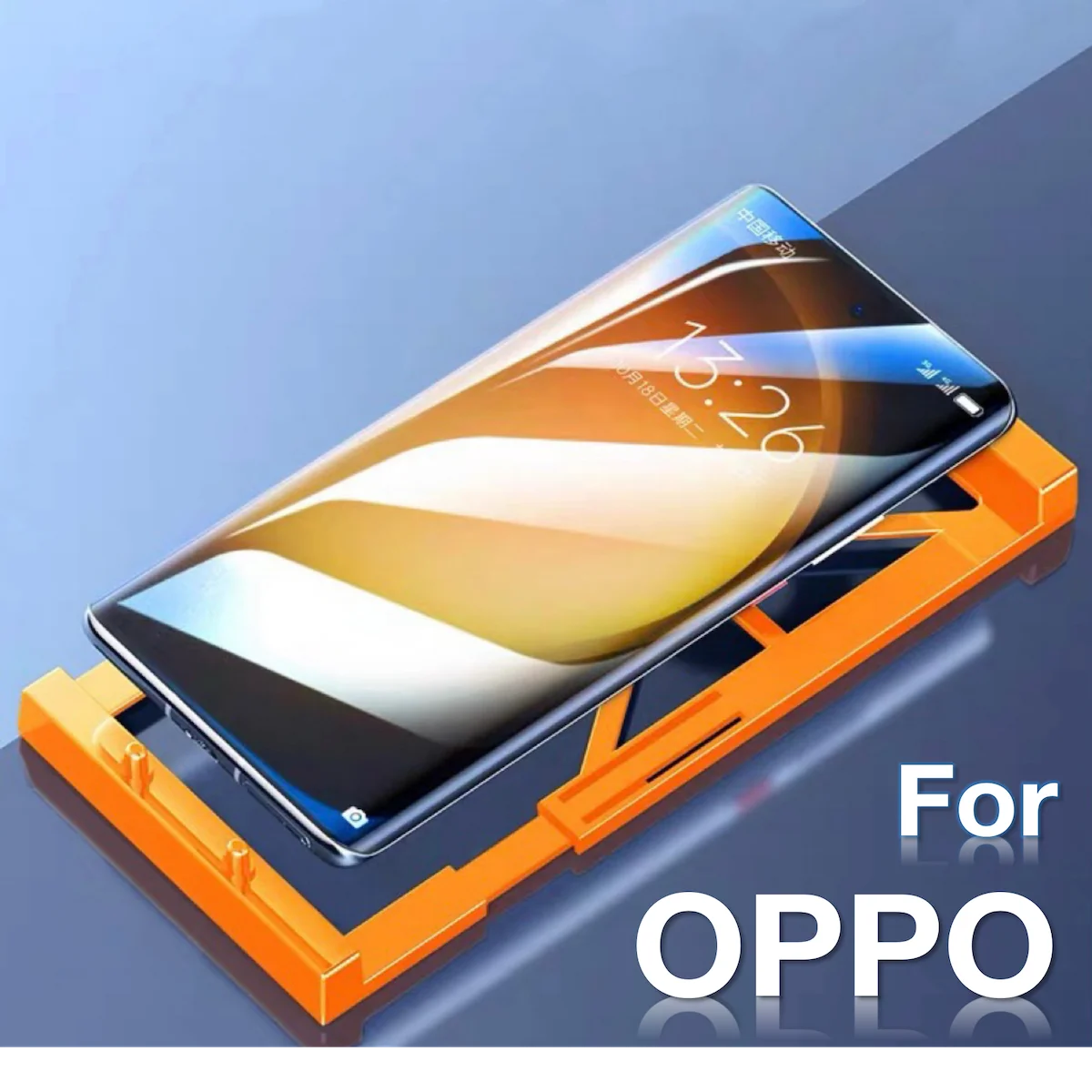 

for OPPO Reno 3 4 5 6 8t 9 10 Pro Plus OPPO Find X2 X3 X5 X6 Explosion-proof Screen Protector Glass Protective with Install Kit