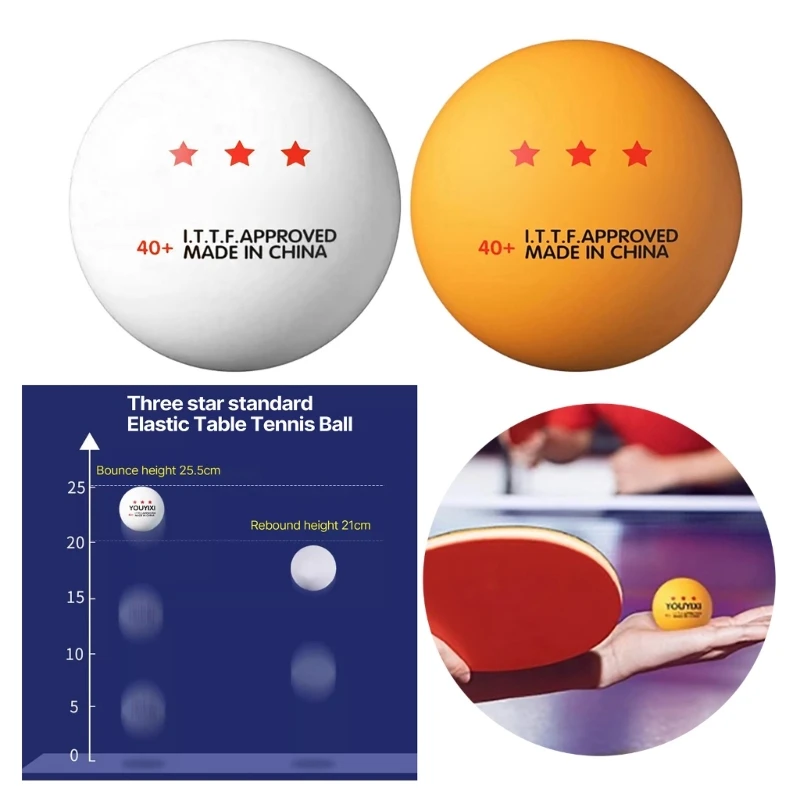 PingPong Ball 10 Pcs 3 Star Table Tennis Ball for Training table tennis balls