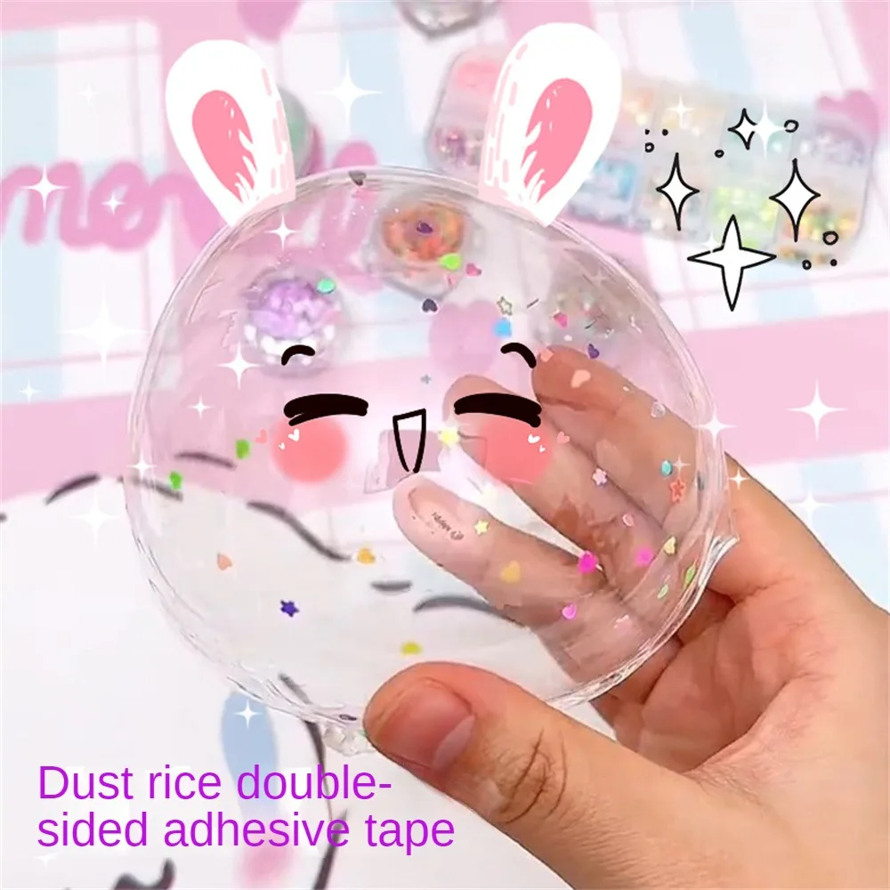 Blowing Bubble Nano Tape Multipurpose Nano Tape DIY Balloon Toy Waterproof  Wall Stickers Reusable Heat Resistant Adhesive Tape - AliExpress