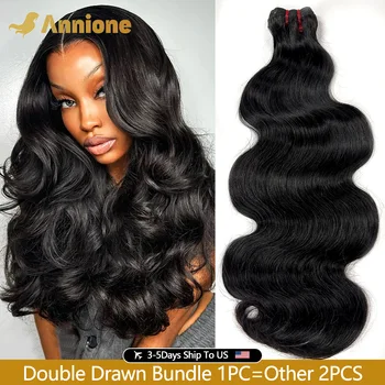 15A Raw Hair Bundles Double Drawn Vietnamese 22Inch Body Wave Bundles 100% Human Hair Bundles Unprocessed Virgin Hair Extensions 1