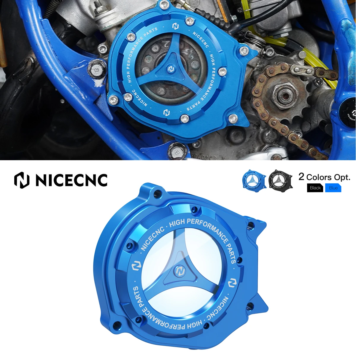 NiceCNC Motor Cover Guard For Yamaha YZ65 YZ80 YZ85 YZ 65 80 85 2002