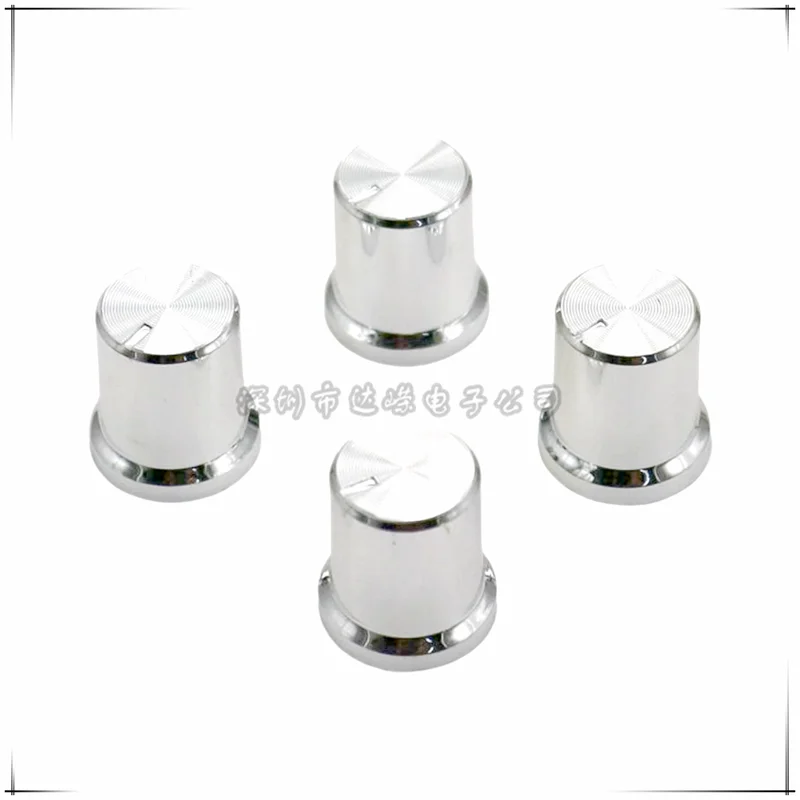 10PCS 14.5*15.5MM Plastic Potentiometer Knob Cap Swirl Marks Inner Hole 6mm