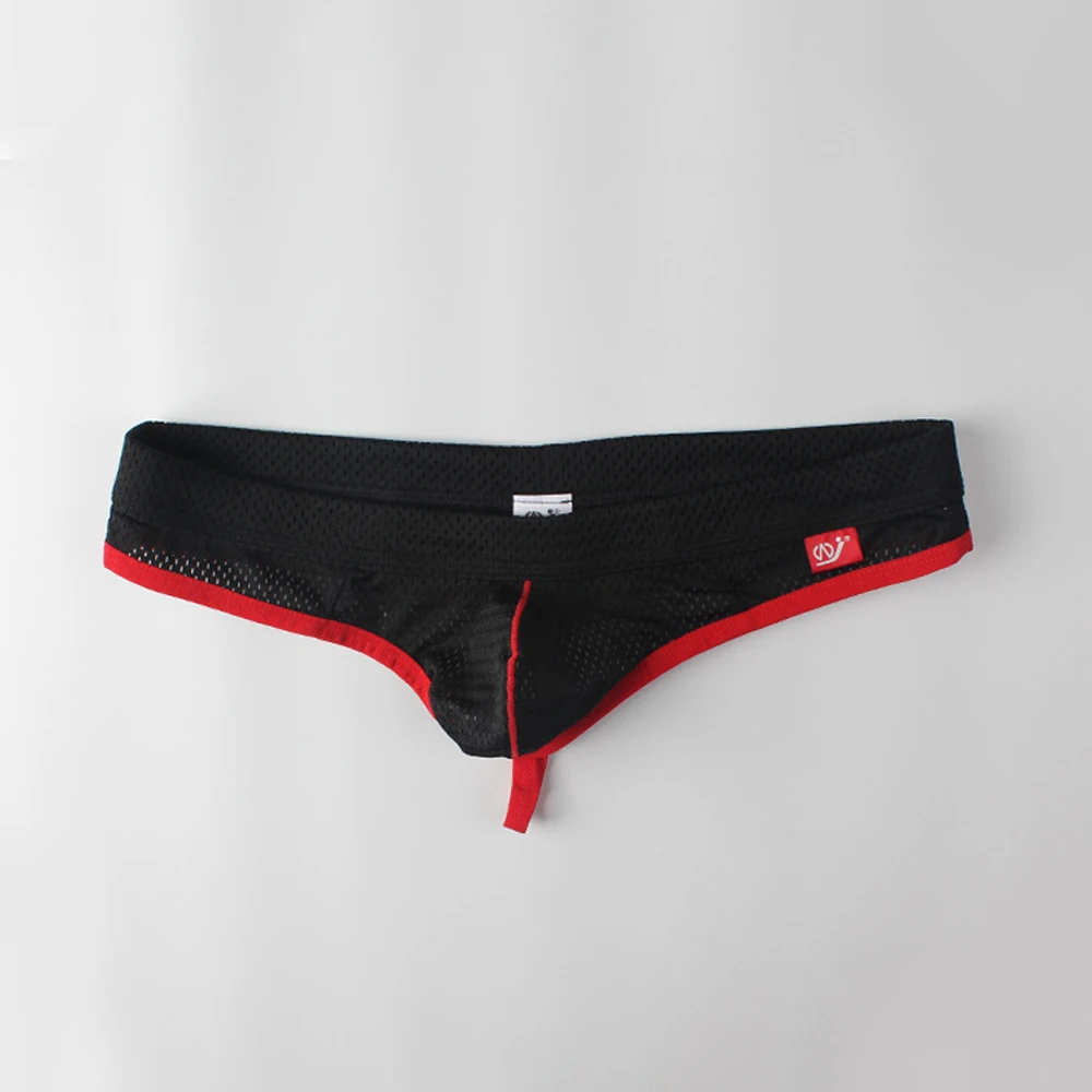 

Modern Men's Comfortable Mesh Bulge Pouch GString Bikini Underpants Thong Briefs for Style Conscious Individuals
