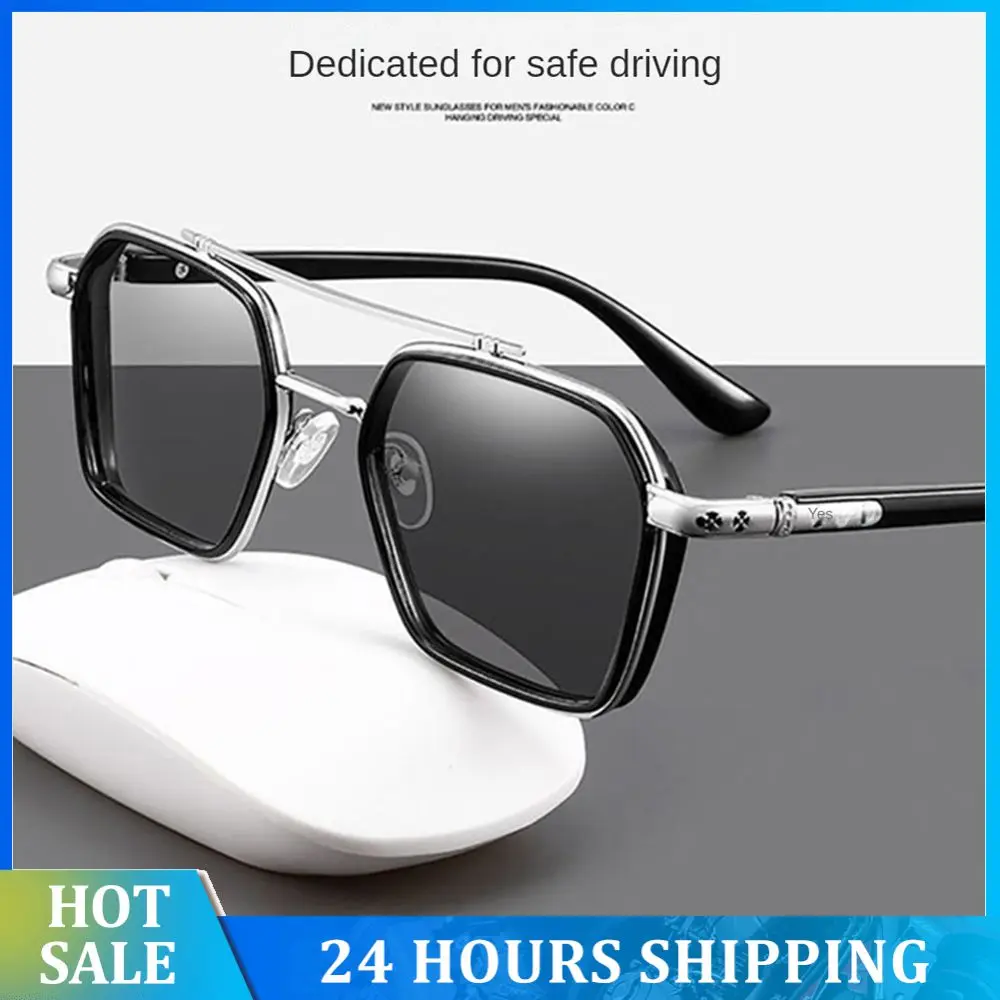 Cycling Su Square Metal Glasses Men Women Eyeglass Fashion Oversized Retro Punk Glasses Oculos De Sol Fishing_voghion.com