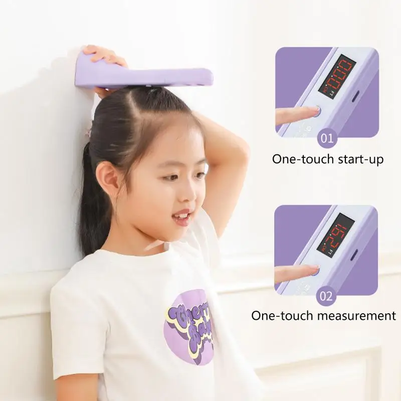 Ultrasound Height Measuring Tool Portable Accurate Smart Height Measurement Scale For Children Adults household Accessories digital height gauge