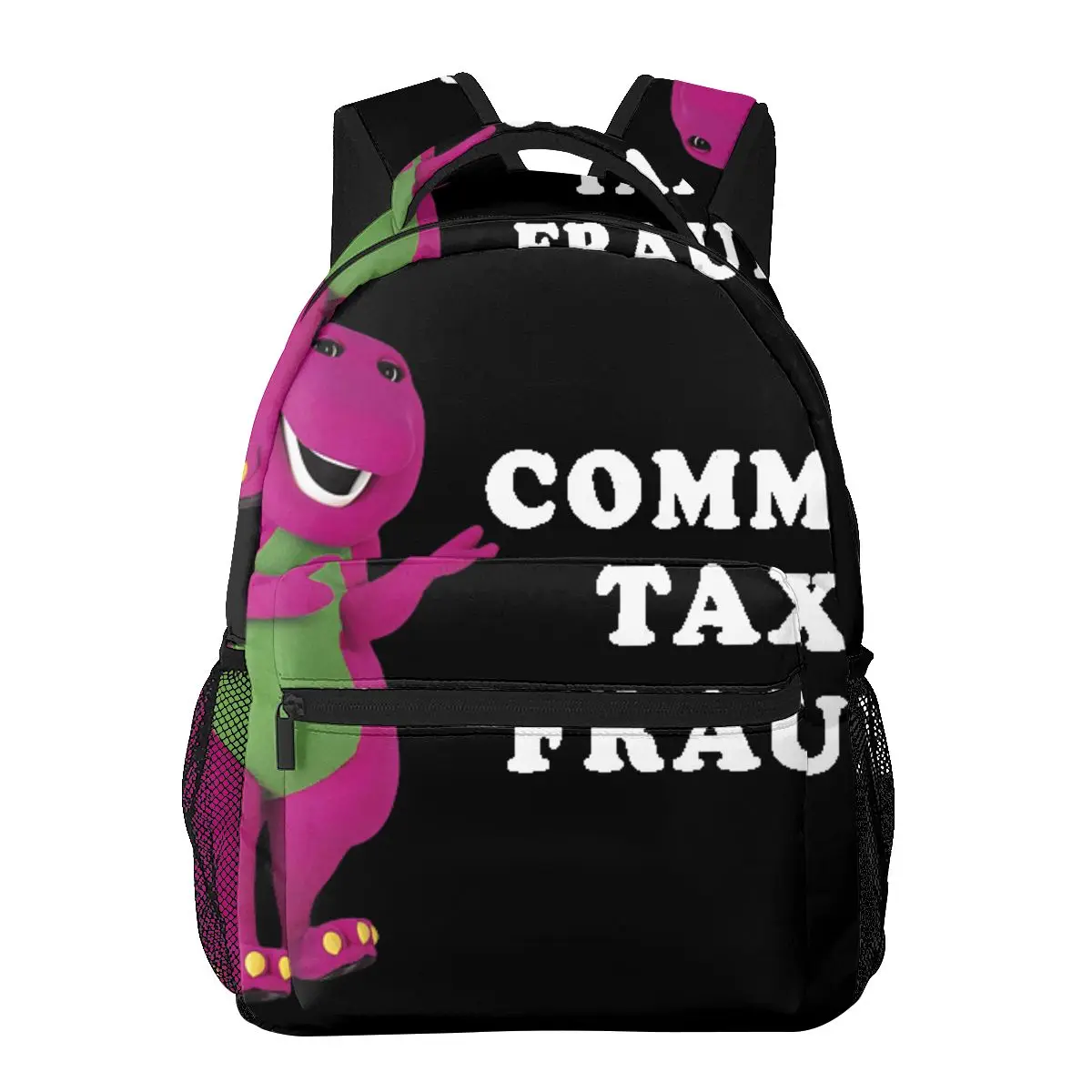 Commit Tax Fraud Casual Backpack Unisex Students Leisure Travel Computer Backpack