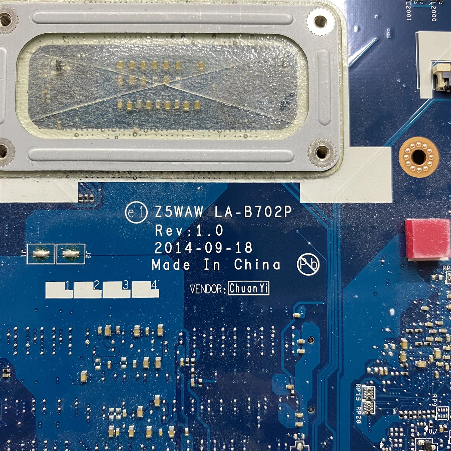 para Acer Aspire E5572 E5-572g Computador Portátil Placa-mãe Z5waw La-b702p com N15s-gt-s-a2 Gpu Ddr3 100 Teste ok Nbmv211001 Nb. Mv211.001 - Imagem 3