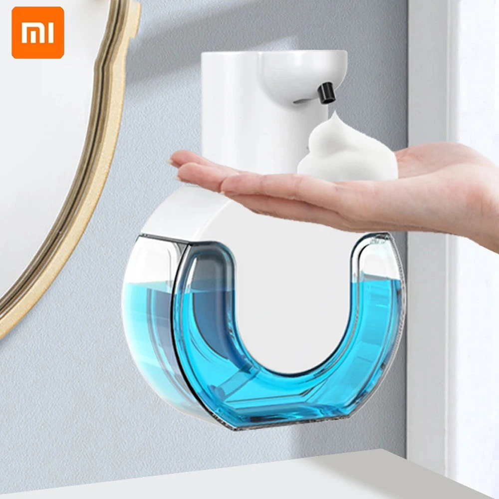 

Xiaomi Бесконтактные автоматические пенные дозаторы мыла для ванной комнаты умная стиральная машина для рук с USB зарядкой белый высококачественный материал ABS