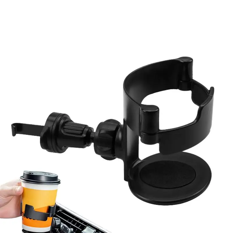 

Car Cup Holder Expander 2 In 1 Multifunctional Automotive Drink Mount With 360 degree Rotating Adjustable Car Storage Supplies