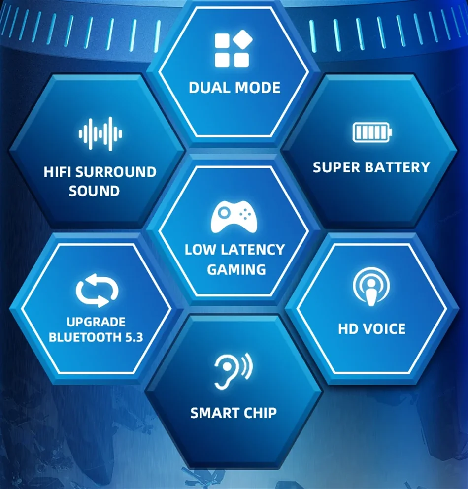 Lenovo Original GM2 Pro Bluetooth V5.3 TWS Wireless Earphones Stereo Sport Earbuds Game Music Low Latency Headset 2026 New S593ed66db5df41c7b15a8e9ce8d66128v