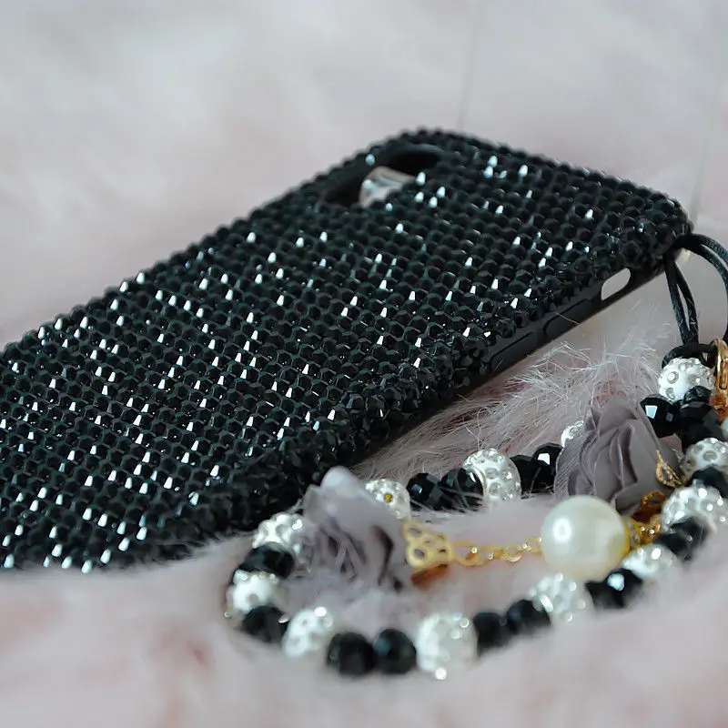 Handmade Rhinestone Phone Case for Samsung Galaxy S24 S23 S22 S21 Ultra Plus S20 FE A35 A34 A33 Funda Covers