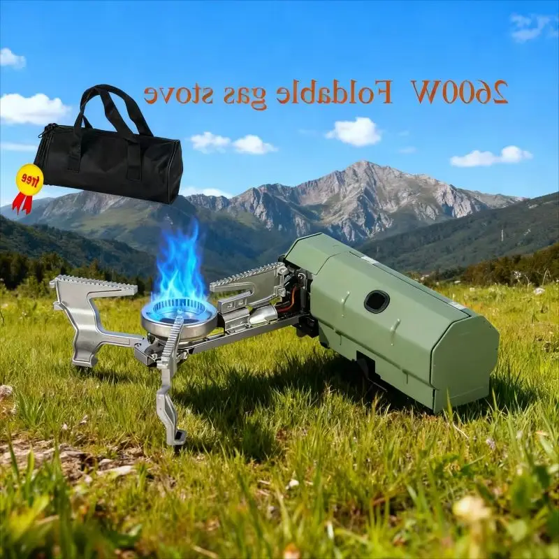 Folding Gas Stove 2600W Camping Outdoor
