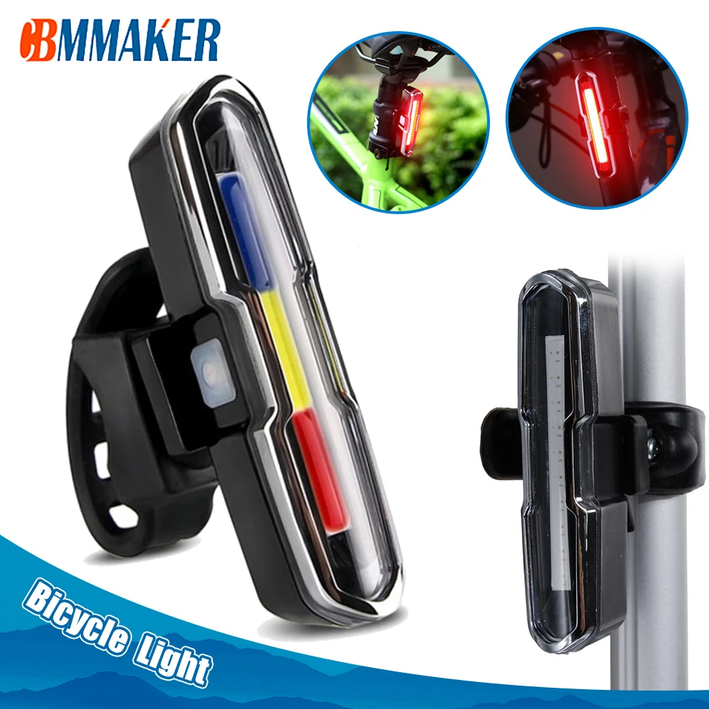 Cbmmaker Bicycle Light Usb Charge Multi Lighting Modes Led Bike Light