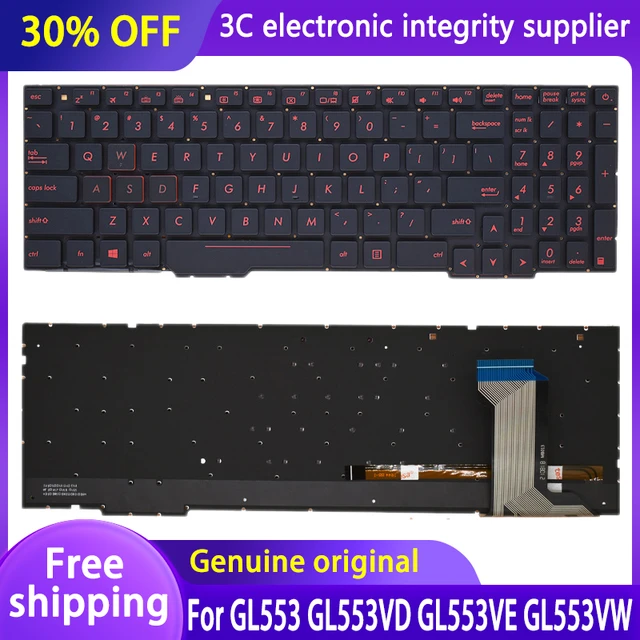 Asus Rog Gl552vw Keyboard Light Driver | Rog Gl553ve Turkish Keyboard - New Asus - Aliexpress