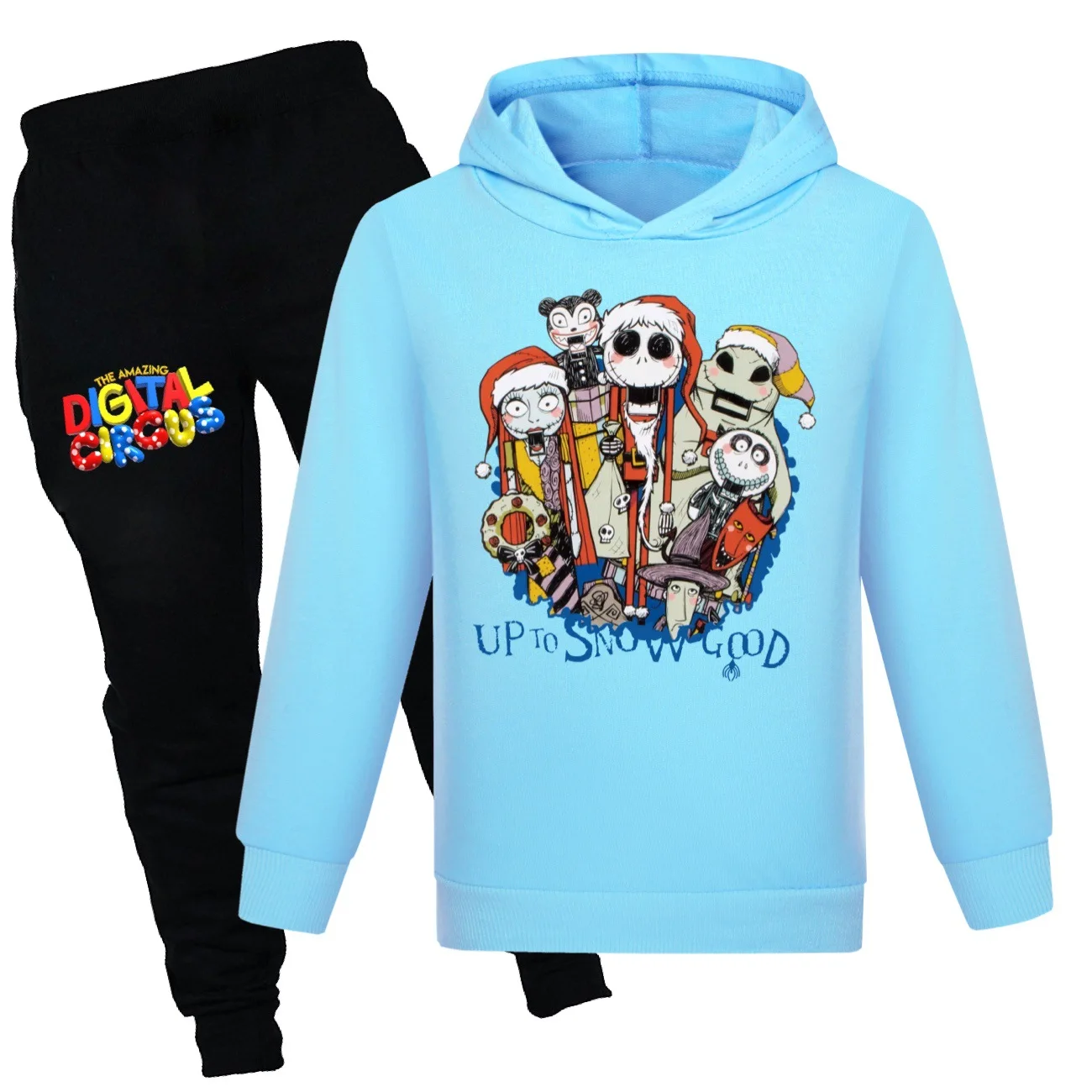 

The Amazing Digital Circus Kids Autumn Hoodies Shirt Pants Suit Cotton Boys Tracksuit Teen Girls Sweatshirt Sets Baby Clothing