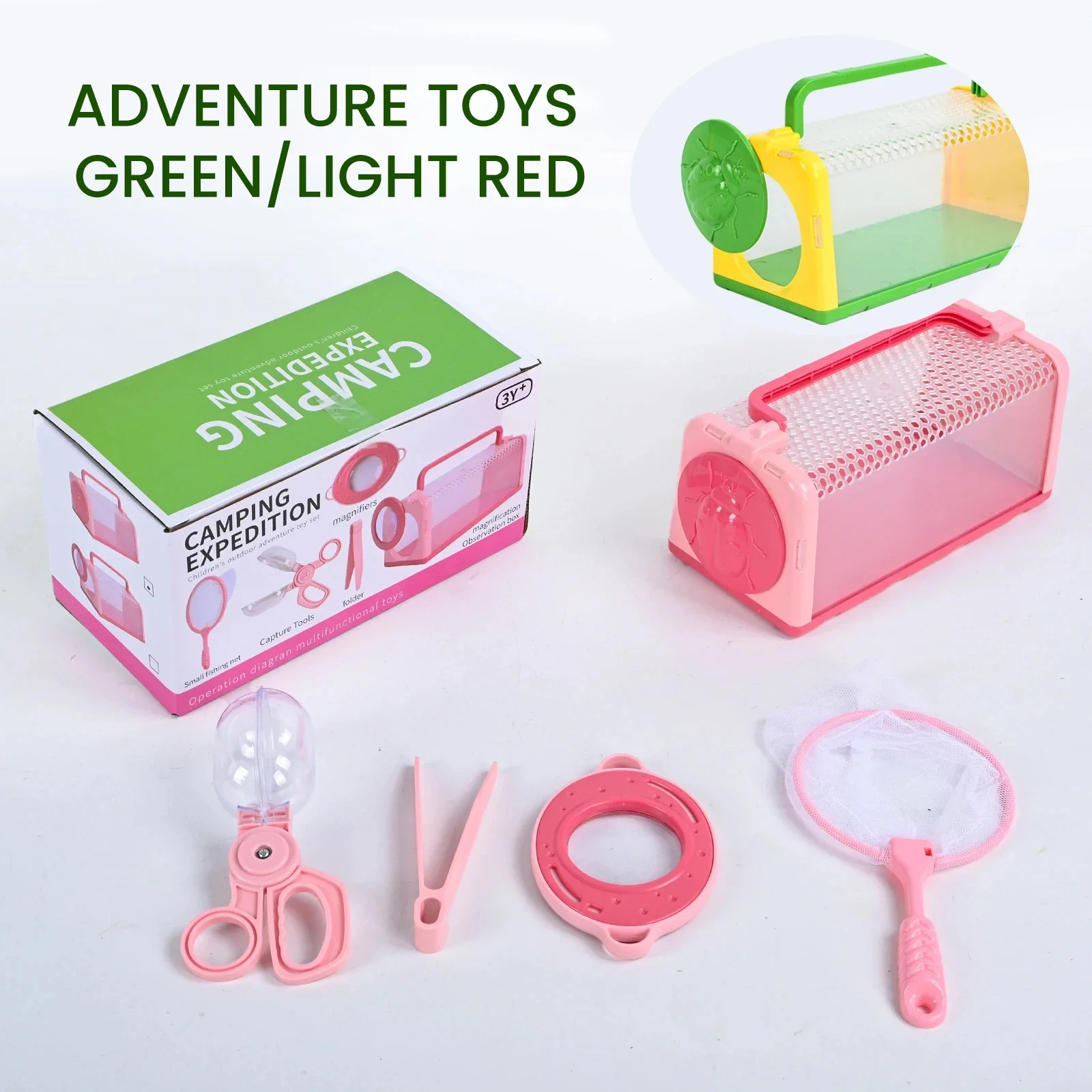 Plastic Insect Observation Tool Kit for Kids Outdoor Adventure