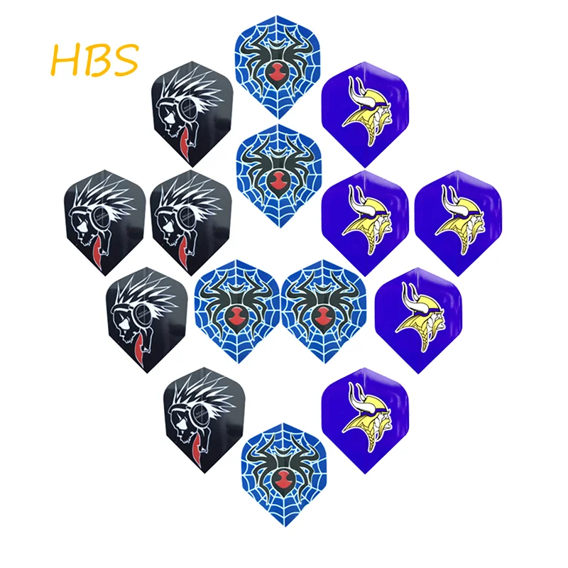 

15PCS Standard Dart Wings Indoor Entertainment and Leisure Products Beautifully Replaceable Dart Accessories