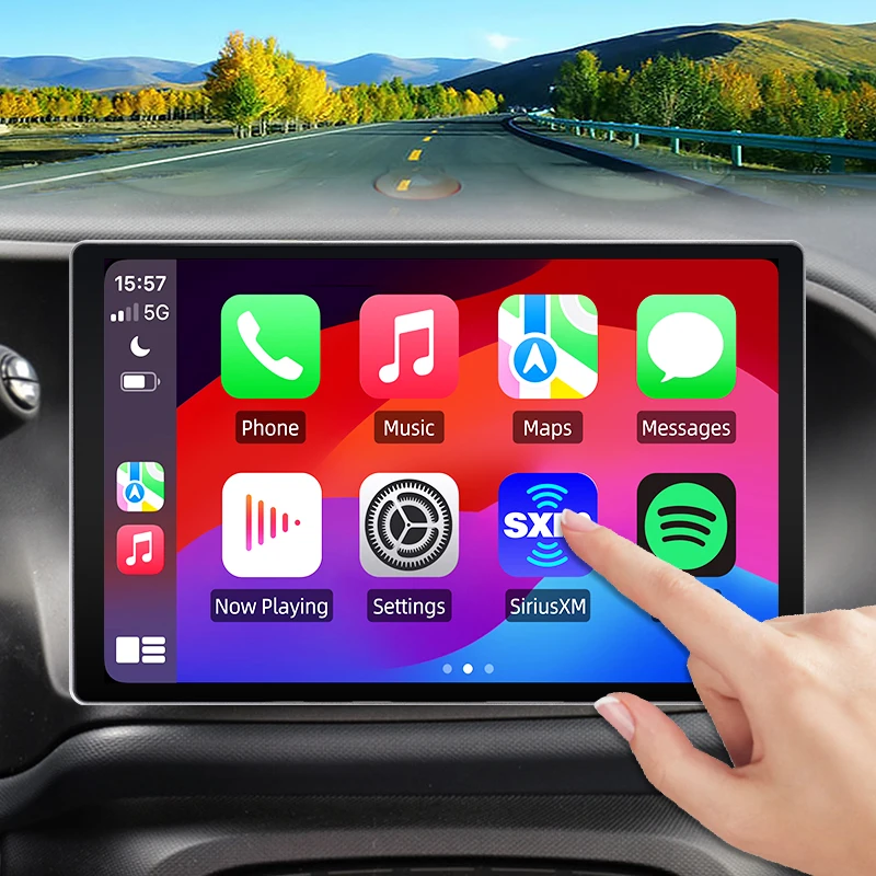 2K QLED Bildschirm Auto Radio Für Mercedes Benz Smart 2016 Drahtlose CarPlay Android Auto Multimedia autoradio