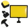 Black Frame Yellow Paper Price Tag Label Holder Advertising Rack Display Stand Card Note Holder Supermarket Vegetable 2