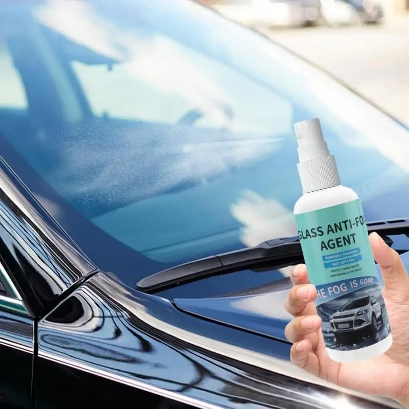 

Anti Fog Agent For Car Anti Fog Spray For Windshield 100ML Automotive Rearview Mirror Window Glass Anti-Fogging Rainproofing