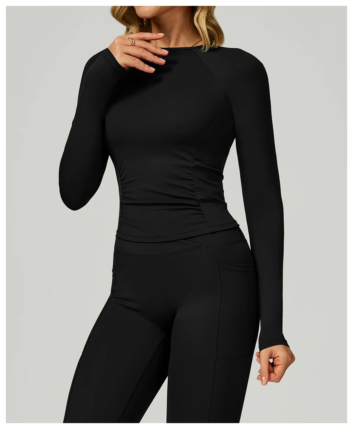 T-shirt Sport Femme Manches Longues - Séchage Rapide