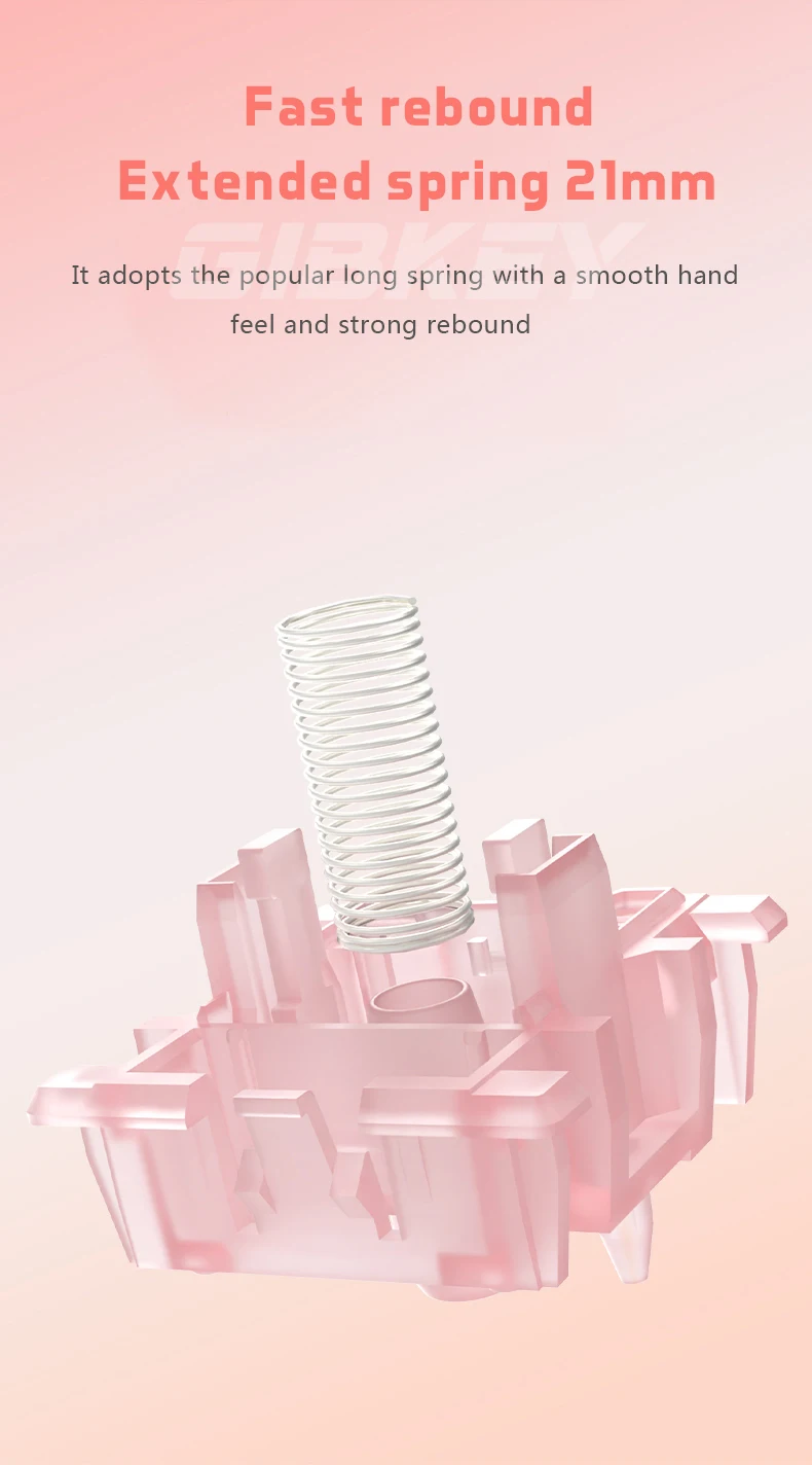 Outemu Silent Peach V3 Switch Lubed Mute Lemon V3 Switches Mechanical Keyboard Linear Tactile 5Pin Hot swap Pre Lubed PA66 POM 17 S593fa7fac42448e8bf03bee3c160b8c31