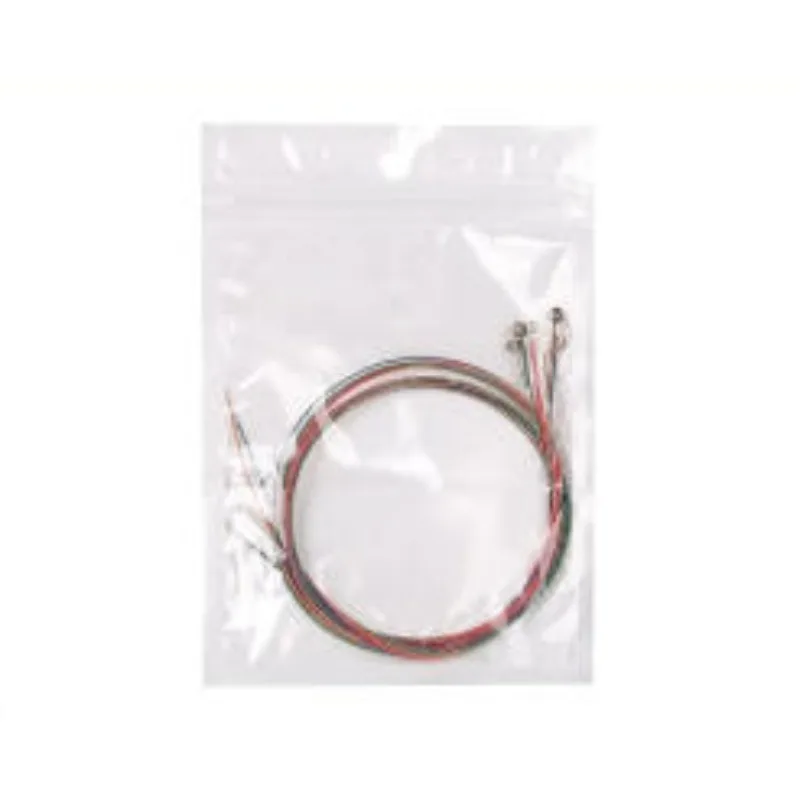Red 6pcs Copper Folk Acoustic Guitar Strings Colorful Independent Packaging Set Guitar Accessories