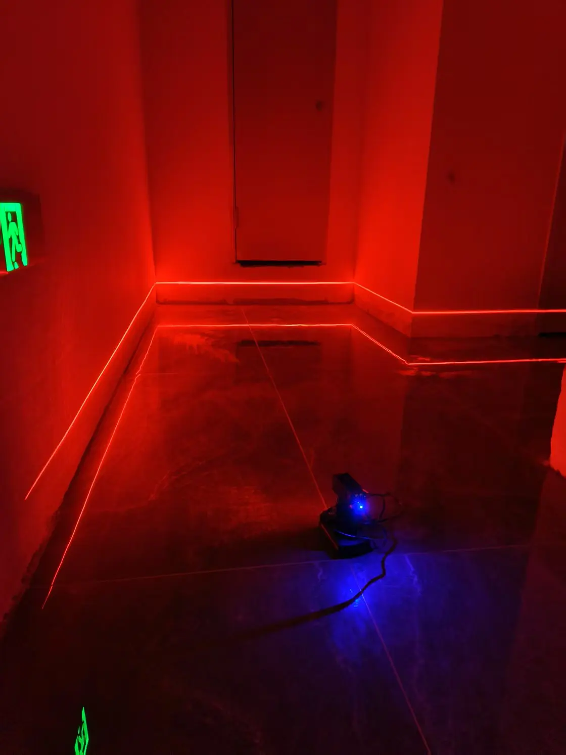 520nm 300mw Green/638nm 700mw Red Line Laser Module Warning Laser Light