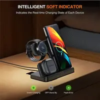 3 in 1 Wireless Charger Stand For Samsung S23 S22 S21 S20 Ultra Note Galaxy Watch 5 4 Active Buds 15W Fast Charging Dock Station - Image 6