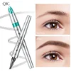 QIC Four-Claw Sketch Eyebrow Pencil Black Brown Gray Liquid Eye Brow Pencil Waterproof Long Lasting 3d Eyebrow Pen Makeup Tool 1