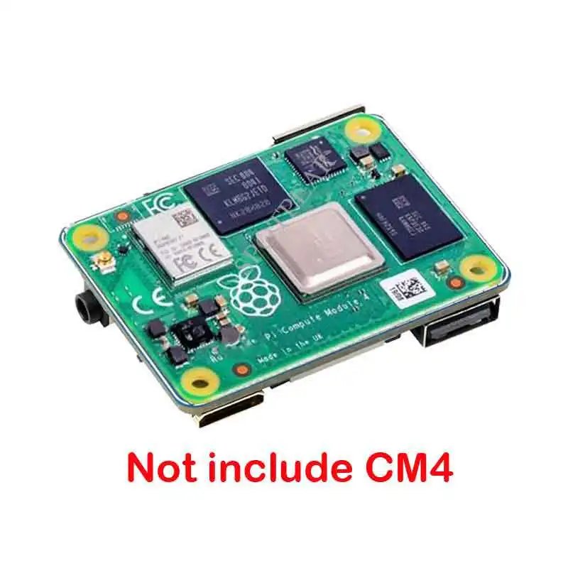 Raspberry pi Computar Módulo Cm4 Nano Placa Base b Mesmo Tamanho Que o Cm4 - Imagem 3