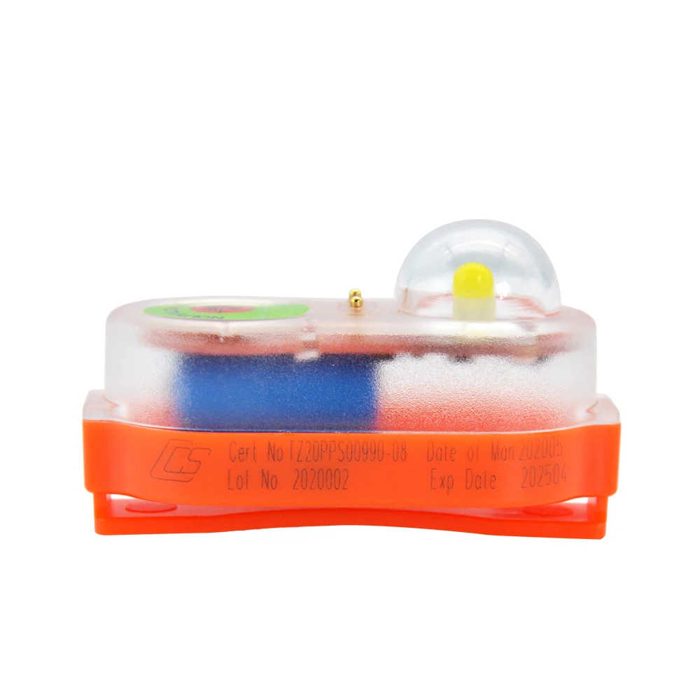 1PcsSurfing Life Jacket Light Survivor Positioning Light LED Lithium Battery Powered Position Indicator Conspicuous Attract Lamp