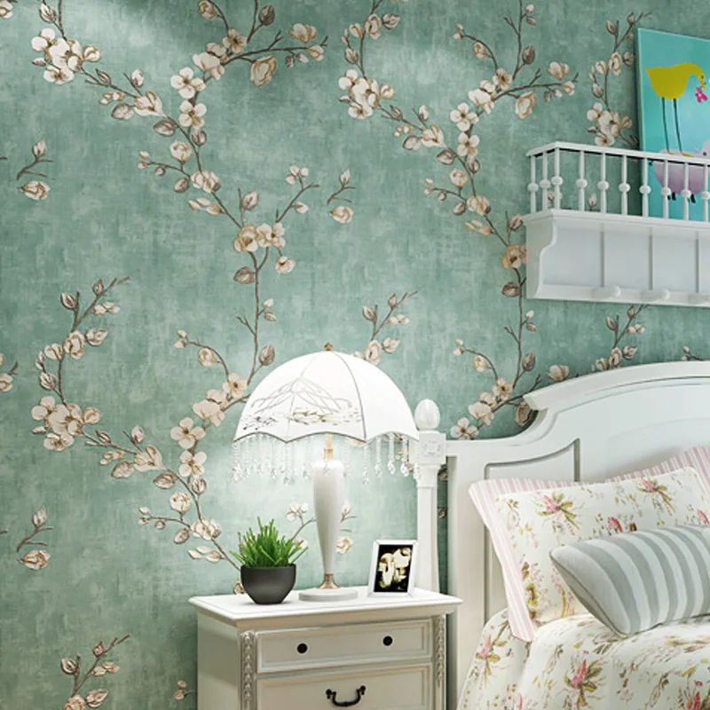 10m Green 3d Embossed Victorian Classic European Floral Damask Wallpaper 3d Stereo Vinyl Wall Paper Roll Home Decor Living Room luxury european style wallpaper home decor floral damask 3d wall paper roll for bedroom living room embossed 3d flower wallpaper