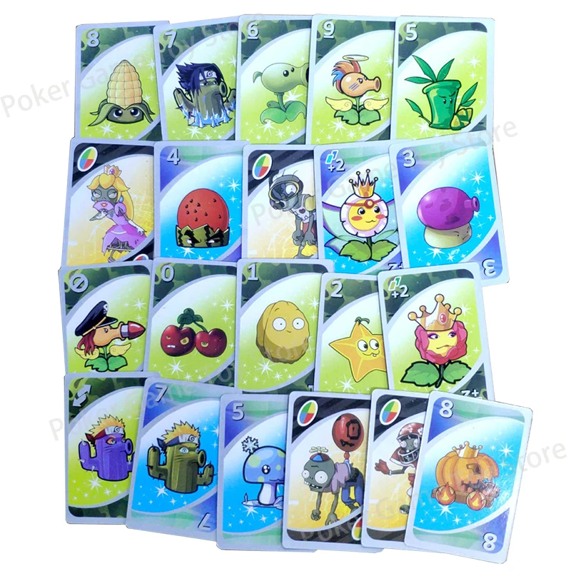 Board Game UNO Plants Vs Zombies Unos Card Gamed Gargantuar Pirate Zombie Table Games Playing Card Toy for Kids Children Gifts 5 Board Game UNO Plants Vs Zombies Unos Card Gamed Gargantuar Pirate Zombie Table Games Playing Card Toy for Kids Children Gifts 5