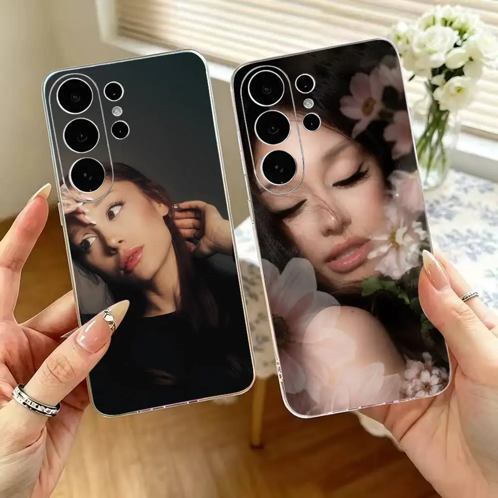 Ariana G. Grande Petal Silicone Soft Phone Case Cover