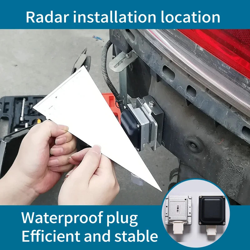 Driintel GPS Blind Spot Detection System,Blind Spot Sensor,Blind Monitoring,12V Universal BSD Monitoring System Kit