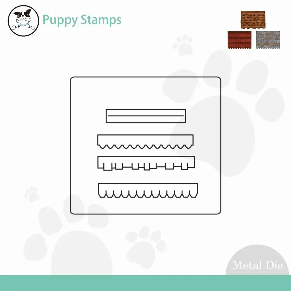 

House Brick Metal Cutting Dies Scrapbook Diary Decoration Embossing Cut Template DIY Make Greeting Card Handmade Album 2024