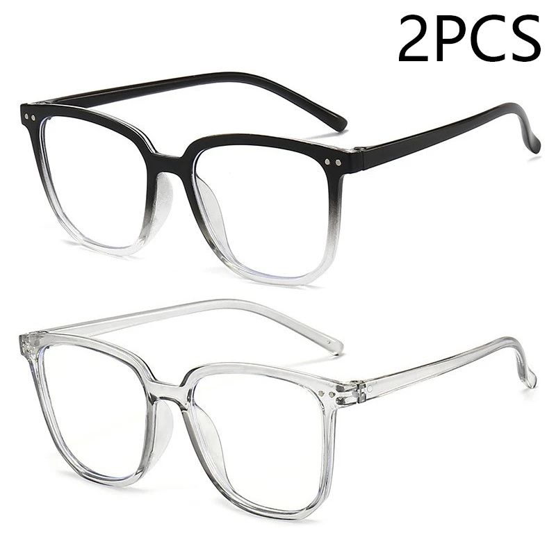 Retro Chic Women's Anti-Blue Light Glasses with Classic Eyeglass Frame