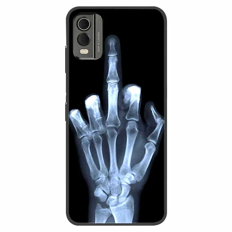 Shockproof Soft Silicone TPU Back Cover with Cute Cartoon Design