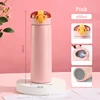 320/460ML Kids Stainless Steel Thermal Bottle Portable Kids Straw Mug Cold and Hot Thermal Thermos Student Water Bottle 6